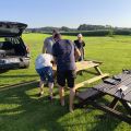 die Montage beginnt